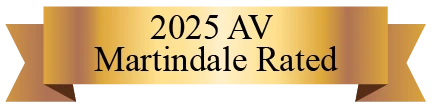 2025 AV Martindale Rated certification
