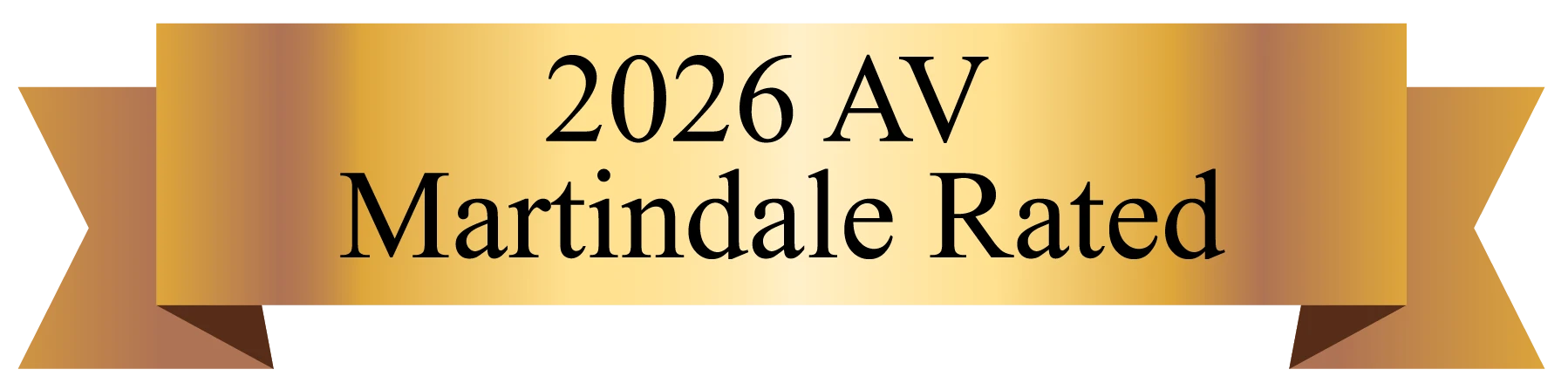 2026 AV Martindale Rated certification
